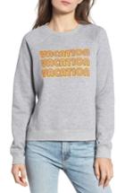 Women's Rebecca Minkoff Vacation Sweatshirt, Size - Grey
