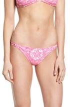 Women's Vineyard Vines Sand Dollar Reversible String Bikini Bottoms