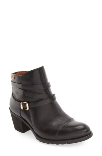 Women's Pikolinos 'andorra' Cap Toe Boot Eu - Black