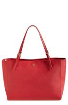 Tory Burch 'york' Buckle Tote - Red