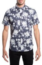 Men's 7 Diamonds 'better Place' Trim Fit Floral Short Sleeve Woven Shirt