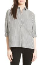 Women's Vince Stripe Boxy Shirt