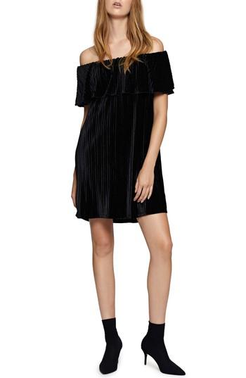 Women's Sanctuary Zodiac Off The Shoulder Dress - Black