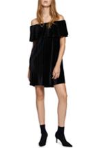 Women's Sanctuary Zodiac Off The Shoulder Dress - Black