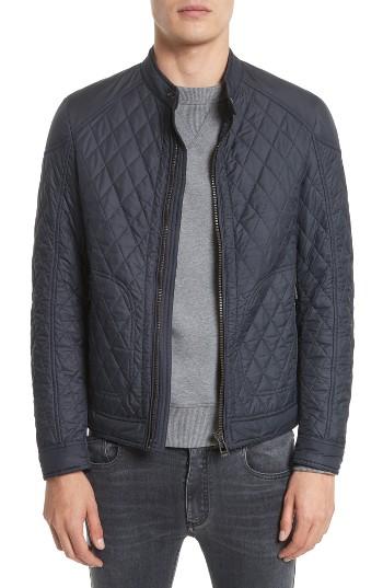 Men's Belstaff Bramley 2.0 Quilted Jacket Eu - Blue