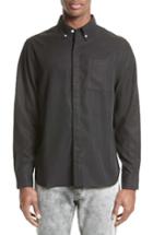 Men's Saturdays Nyc Mickey Trim Fit Sport Shirt - Black