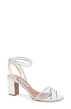 Women's Tabitha Simmons Leticia Clear Ankle Strap Sandal