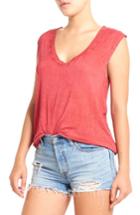 Women's Thieves Like Us Scoop Neck Tank - Red