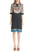 Women's Etro Print Cady Dress Us / 38 It - Black
