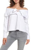 Women's The Fifth Label Paper Planes Off The Shoulder Top - White