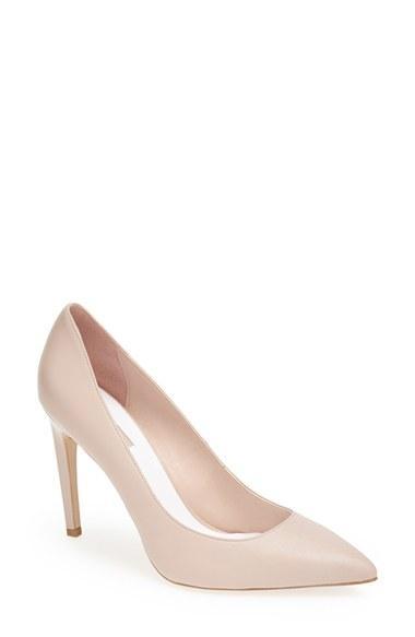 Topshop 'glory' Pump Nude