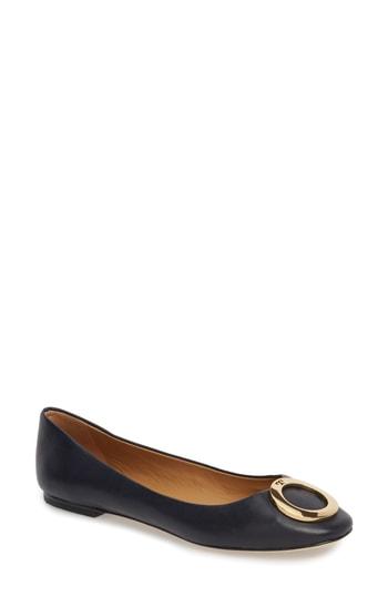 Women's Tory Burch Caterina Ballet Flat M - Blue