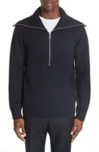 Men's Dries Van Noten Mikhos Half Zip Sweater