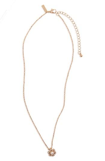 Women's Topshop Imitation Pearl Cluster Ditsy Necklace