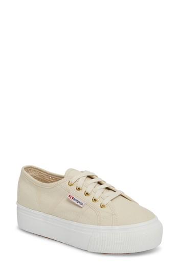 Women's Superga 'acot Linea' Sneaker .5us / 37eu - Brown