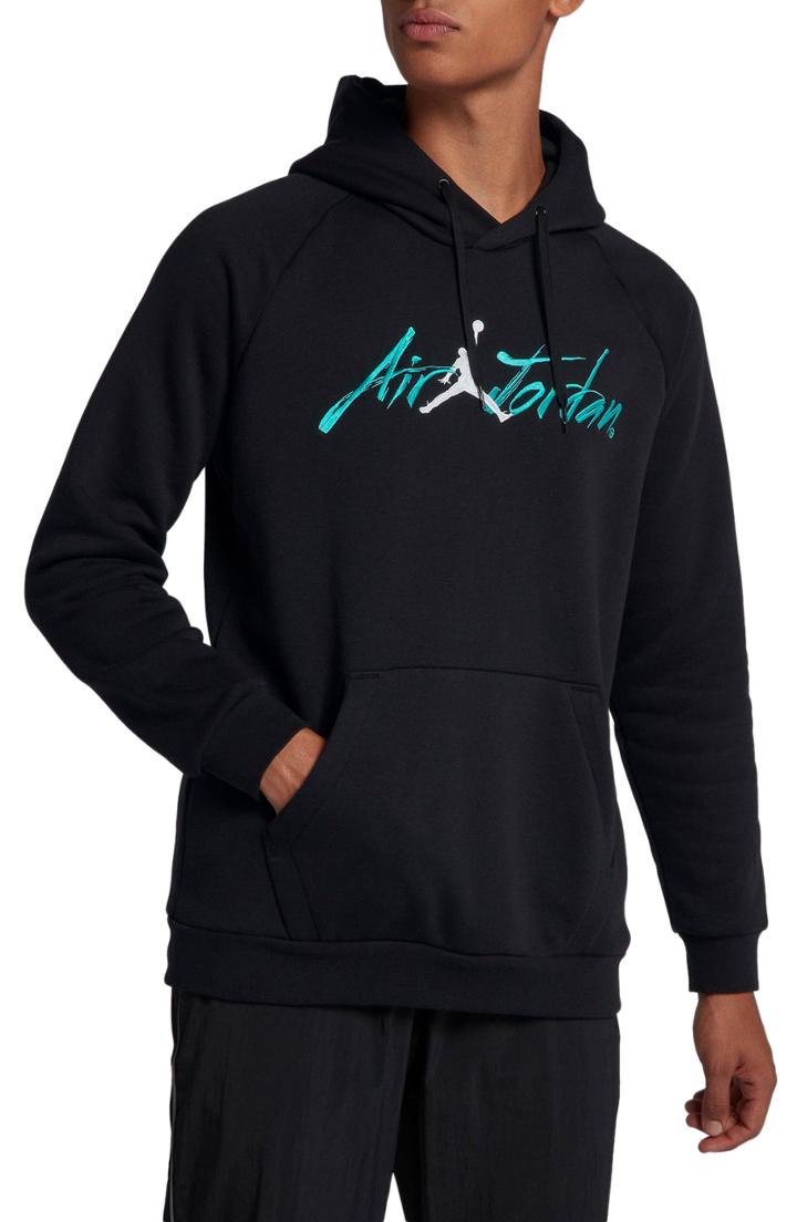 Men's Jordan Jsw Greatest Jumpman Graphic Hoodie R - Black