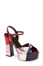 Women's Saint Laurent Candy Platform Sandal Us / 36eu - Black