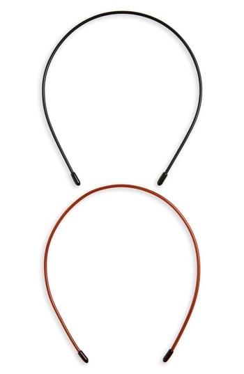 France Luxe Twiggy 2-pack Headbands, Size - Black
