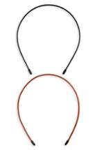 France Luxe Twiggy 2-pack Headbands, Size - Black