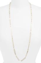Women's Bony Levy Long Paperclip Necklace (nordstrom Exclusive)