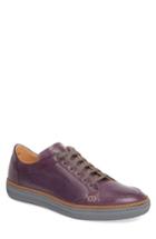 Men's Mezlan Ceres Perforated Low Top Sneaker .5 M - Purple