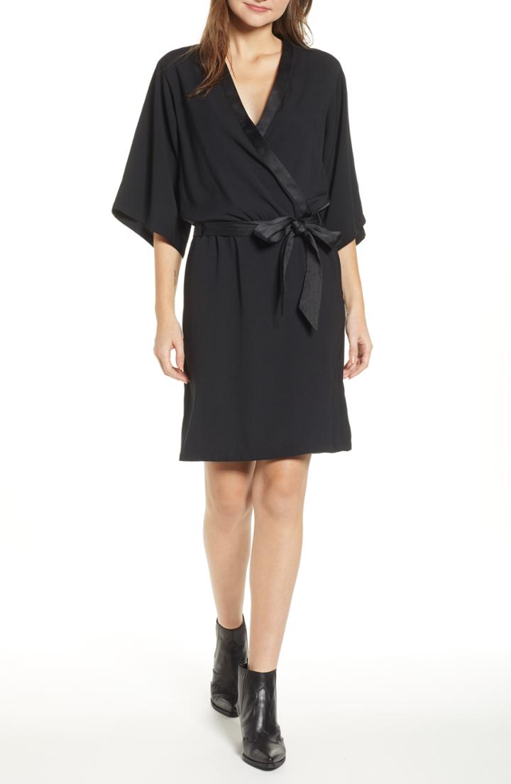 Women's Scotch & Soda Kimono Dress - Black