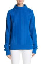 Women's Michael Kors Cashmere Funnel Neck Pullover - Blue