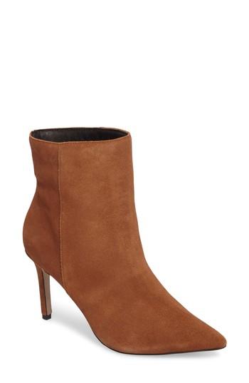 Women's Topshop Holiday Stiletto Bootie .5us / 37eu - Brown