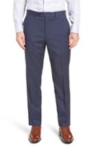 Men's John W. Nordstrom Torino Traditional Fit Flat Front Houndstooth Trousers