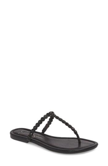 Women's Jessica Simpson Karlee Sandal M - Black
