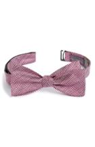 Men's Calibrate Check Silk Bow Tie