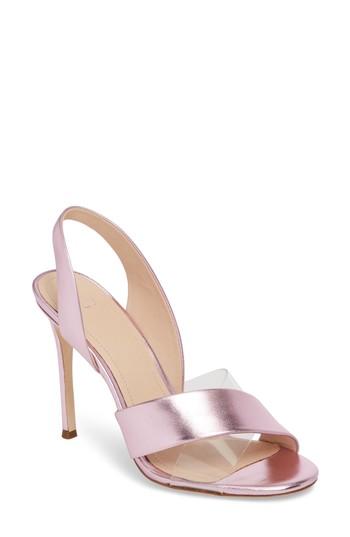 Women's Pour La Victoire Elly Slingback Sandal .5 M - Pink