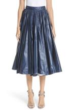 Women's Calvin Klein 205w39nyc Nylon Tent Skirt Us / 38 It - Blue
