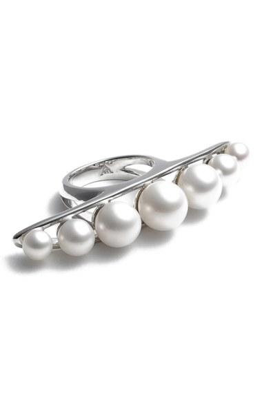 Women's Betony Vernon Jewelry 'string Of Pearls' Ring