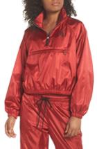 Women's Nike Nikelab Collection Satin Half Zip Top - Red