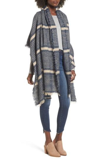 Women's Sole Society Stripe Blanket Scarf