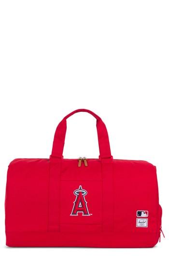 Men's Herschel Supply Co. Novel - Mlb American League Duffel Bag - Red