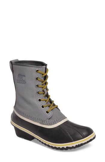 Women's Sorel Slimpack 1964 Waterproof Boot M - Grey