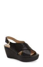 Women's Geox 'thelma' Slingback Wedge .5us / 36.5eu - Black