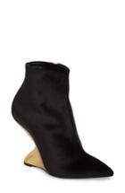 Women's Salvatore Ferragamo Bolhgeri Bootie .5 C - Black