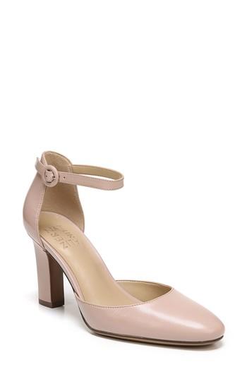 Women's Naturalizer Gianna Ankle Strap Pump M - Pink