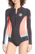 Women's Rip Curl G-bomb Long Sleeve Wetsuit - Coral