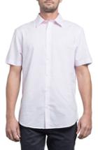 Men's Ben Sherman Stretch Short Sleeve Sport Shirt - Pink
