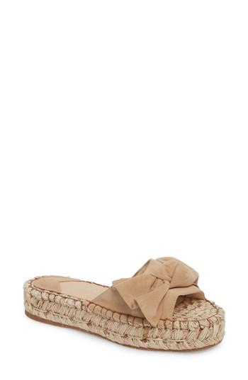 Women's Jslides Ritsy Espadrille Slide Sandal .5 M - Brown