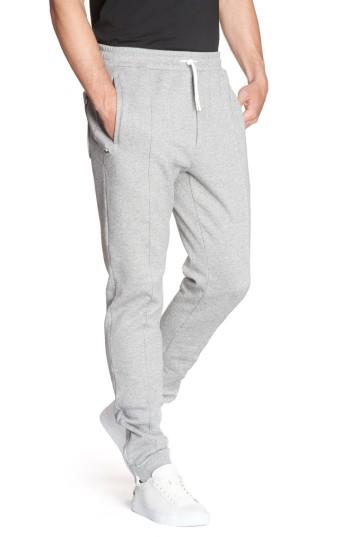 Men's Lacoste Fleece Pants - Grey