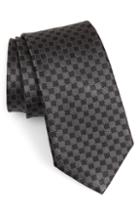 Men's Salvatore Ferragamo Arlequi Archival Jacquard Silk Tie, Size - Black