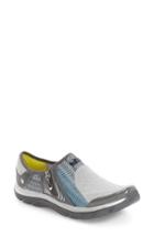 Women's Bzees Balance Low Top Sneaker M - Grey