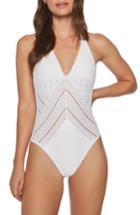 Women's Robin Piccone Clarissa One-piece Swimsuit - White