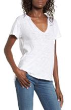 Women's Pst By Project Social T Raw Edge Tee - White