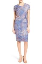 Women's Nic+zoe Checked Out Side Twist Dress